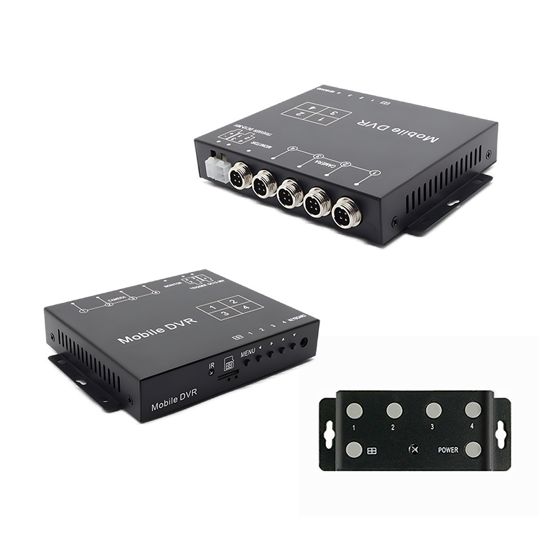 1080P AHD Quad Split Display Video Processor Stöd för videoinspelning