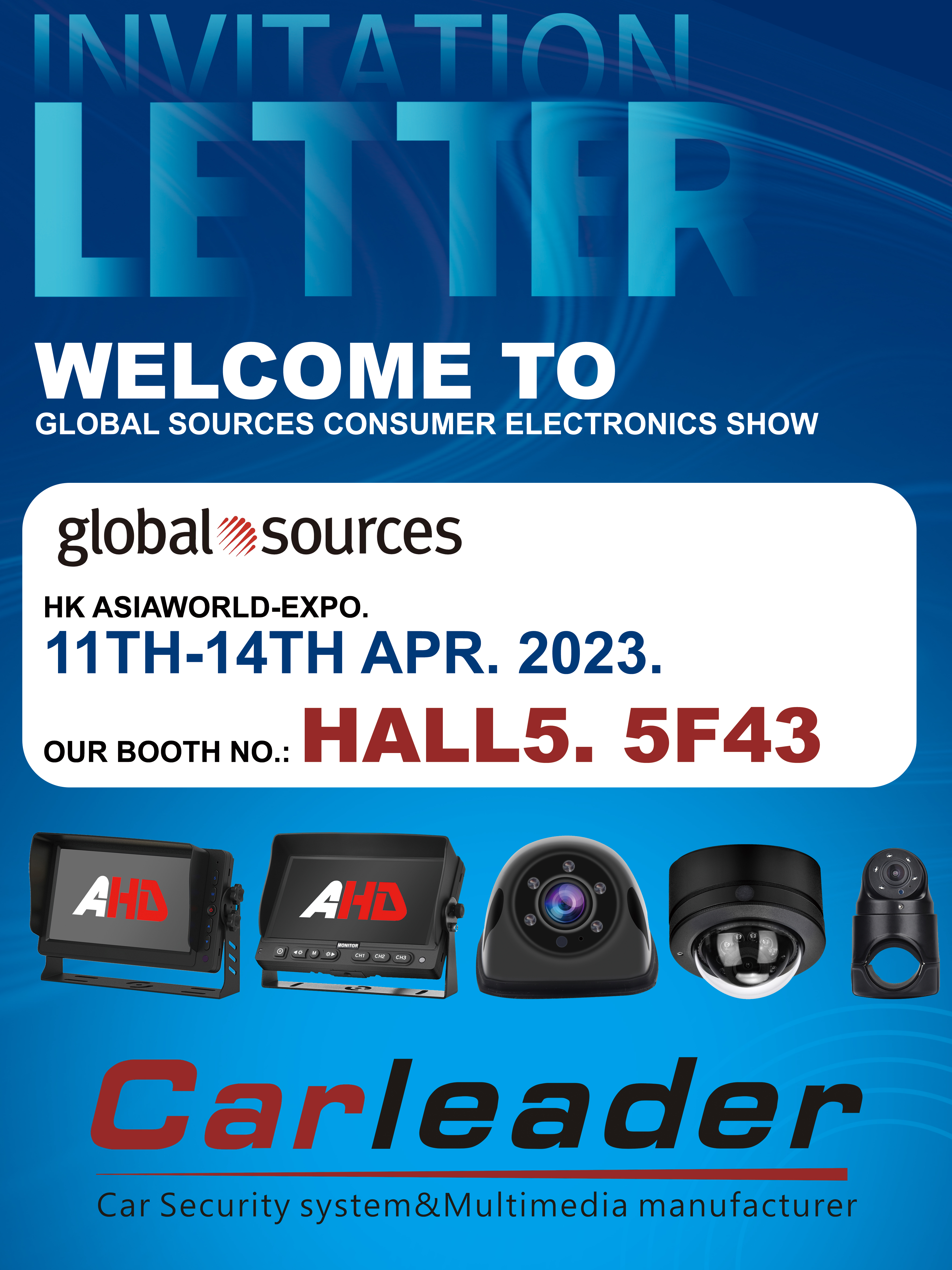 Följ med oss ​​på HK Global Sources Exhibition i april 2023