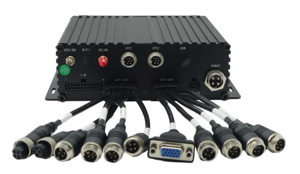 8CH HDD Mobil DVR för fordon med GPS Wifi för lastbil