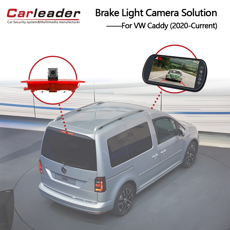 Carleader Bromsljus Backkamera-------Blindvinkeleliminator bakifrån