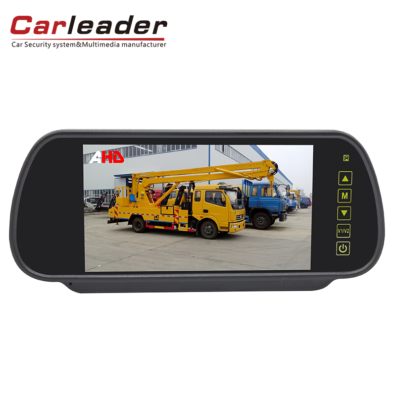 Carleader 7 tum 2 i 1 installation AHD Vehicle Mirror Monitor-där precisionsteknik möter tillförlitlighet på vägen.