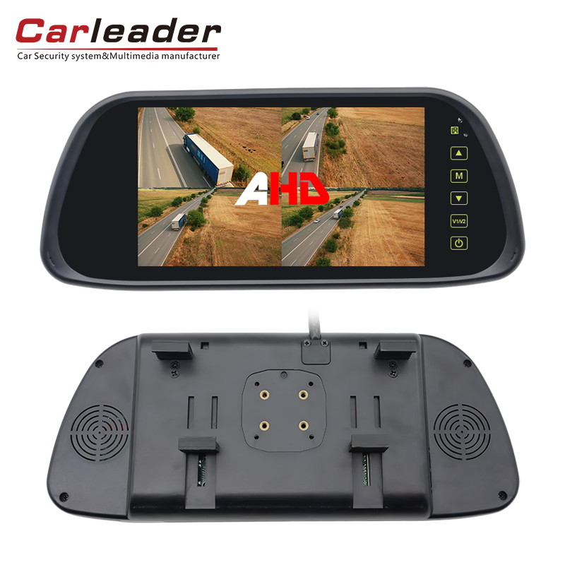 Uppgradera ditt fordons vision med Carleader 2 i 1 Installation 7 tum quad ahd bakre spegelmonitor