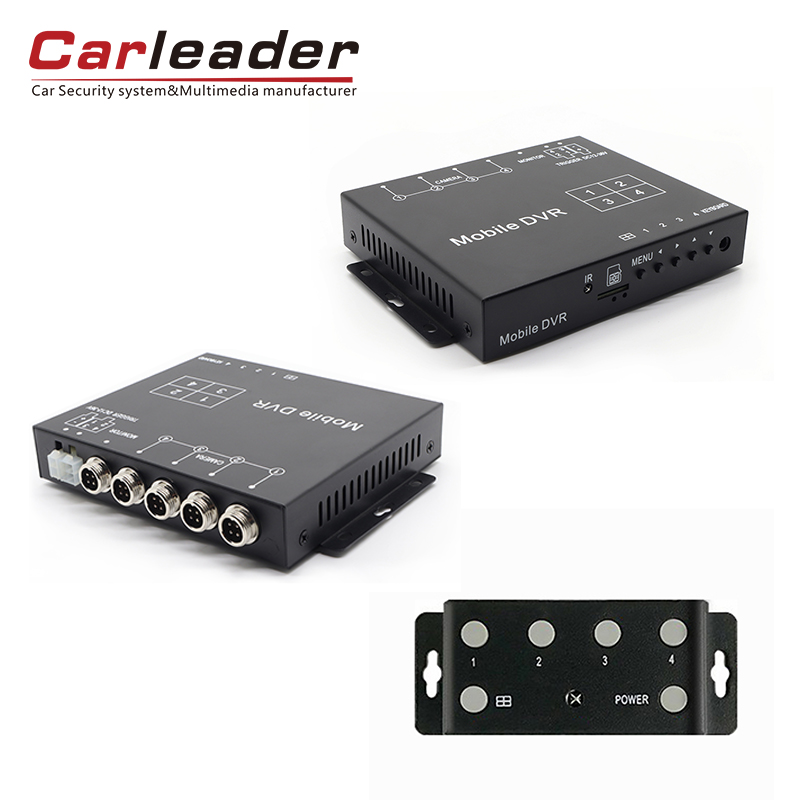 Carleader 1080p AHD Quad Split Control Box med inspelningsfunktion: Din allt-i-ett fordonsövervakning nav