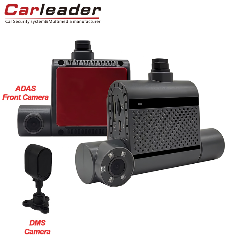 Carleader 3 Channel AI Dash Cam med ADAS och DSM: Kör smartare, håll dig säker