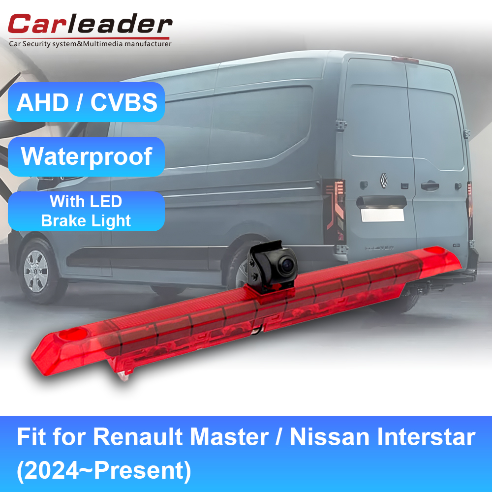 Carleader New Brake Light Camera Fit för Renault Master / Nissan Interstar (2024~nuvarande) – Förbättrad säkerhet och klarhet