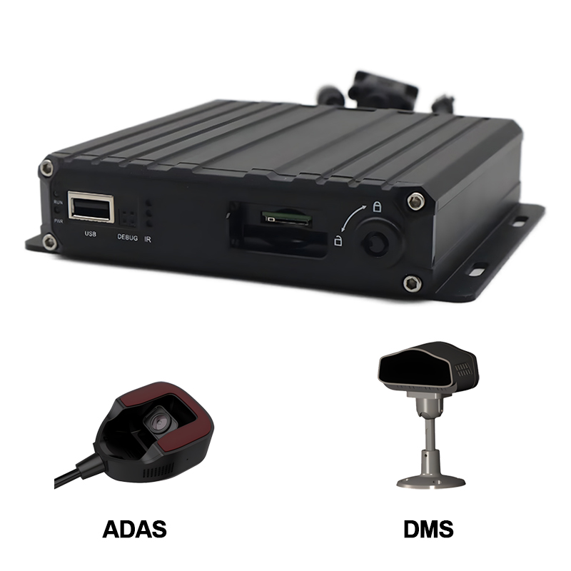 Carleader 4CH AI Intelligent Mobile DVR med DSM och ADAS-kamera
