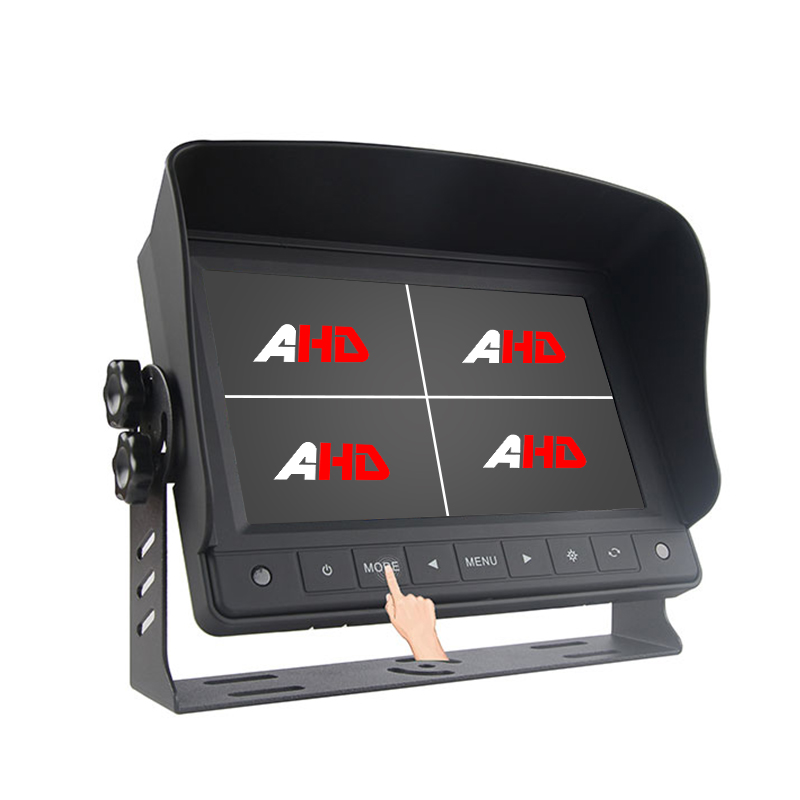 Carleader 7 tums Quad Split Display Vehicle Touch Buttons AHD Monitor Carleader 7 tums Quad Split Display Vehicle Touch Buttons AHD Monitor