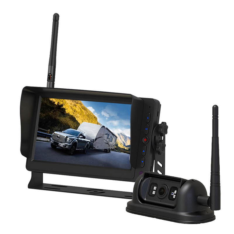 Carleader 7 tums 2,4 GHz digital trådlös HD-kamera och bildskärmssystem