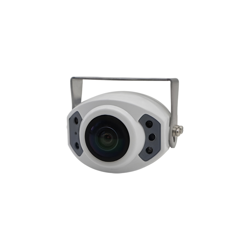 4 IR LED Vattentät Mini Size Backkamera Vit