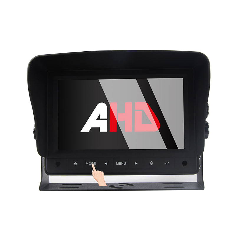 7-tums pekknappar 2CH Heavy Duty AHD-fordonsmontering