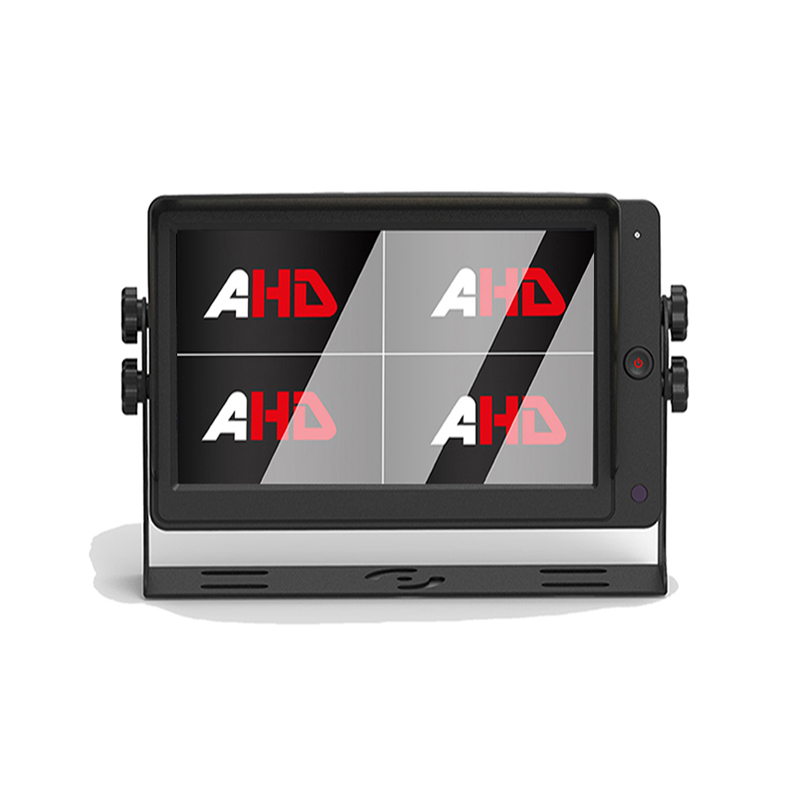 7 tums pekskärm AHD quad monitor